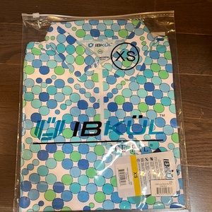 IBKUL long sleeve zip polo UPF 50+ size XS